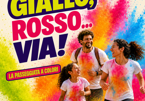 Giallo Rosso Via, passeggiata a colori